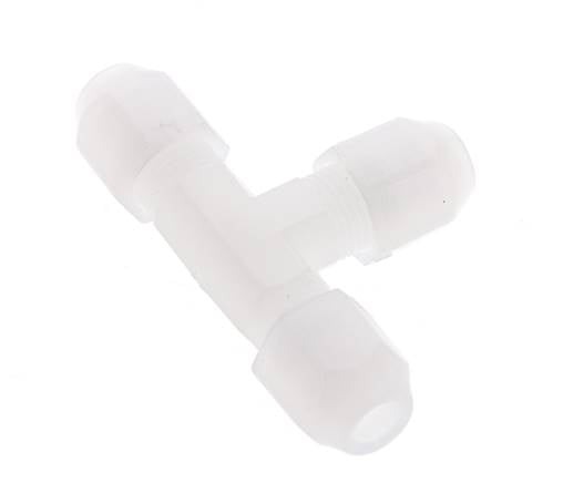 4x6 Mm PVDF T-Vorm Tee Slang Aansluiting 10Bar/145Psi