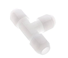 9x12 mm PVDF T-Vormige T-Stuk Slang Aansluiting 10bar/145psi