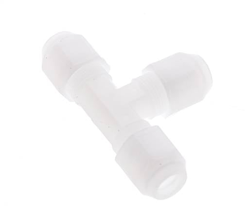 6x8 mm PP T-Vorm Tee Slang Aansluiting 10bar/145psi