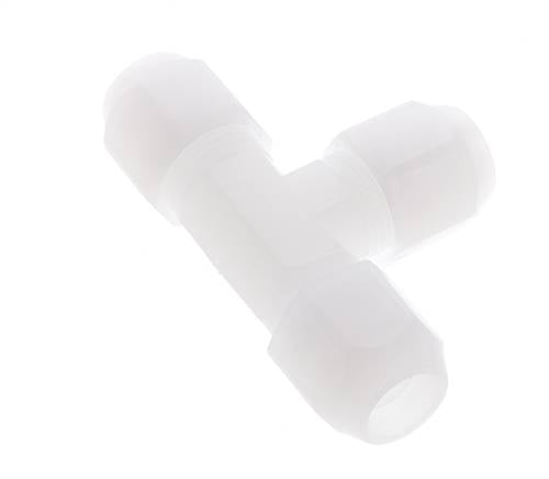 12x14 mm PVDF T-Vormige T-Stuk Slangfitting 10bar/145psi