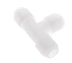 12x14 mm PVDF T-Vormige T-Stuk Slangfitting 10bar/145psi