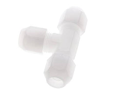 9x12 mm PVDF T-Vormige T-Stuk Slang Aansluiting 10bar/145psi