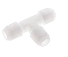 9x12 mm PVDF T-Vormige T-Stuk Slang Aansluiting 10bar/145psi