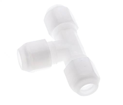 8x10 Mm PP T-Vormige T-Stuk Slang Fitting 10Bar/145Psi