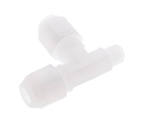 6x8mm & R1/8'' PP haakse slangkoppeling met buitendraad 10bar/145psi [2 stuks].