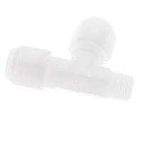 8x10mm & R1/4'' PP haakse slangkoppeling met buitendraad 10bar/145psi [2 stuks].