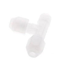 2x4mm & R1/8'' PP haakse slangkoppeling met buitendraad 10bar/145psi [2 stuks].