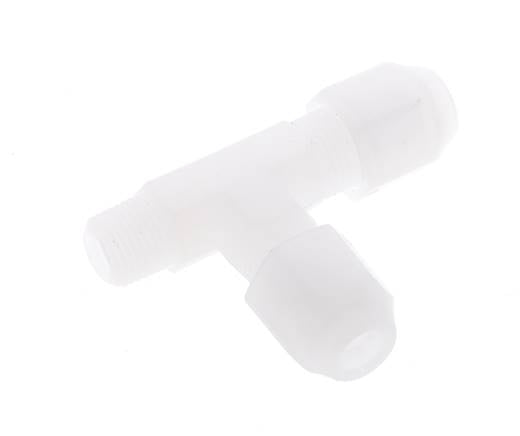 4x6mm & R1/8'' PP haakse slangkoppeling met buitendraad 10bar/145psi [2 stuks].