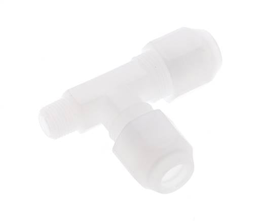 6x8mm & R1/8'' PP haakse slangkoppeling met buitendraad 10bar/145psi [2 stuks].