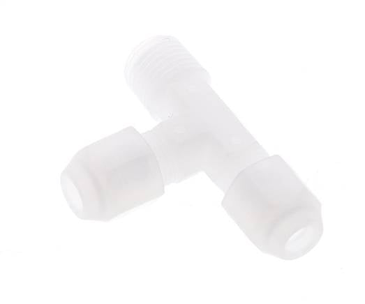 4x6mm & R1/4'' PP haakse slangkoppeling met buitendraad 10bar/145psi [2 stuks].