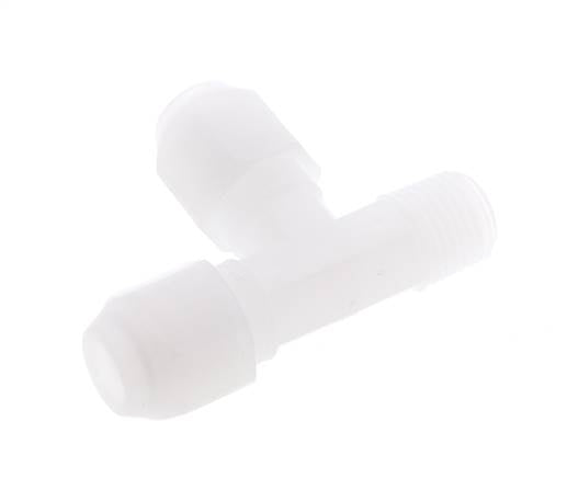 6x8mm & R1/4'' PP haakse slangkoppeling met buitendraad 10bar/145psi [2 stuks].