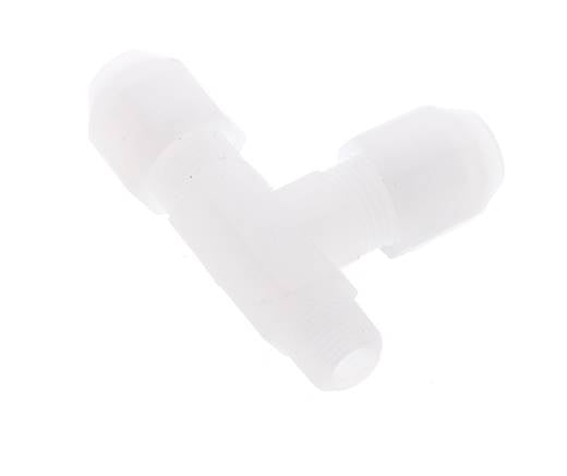 4x6mm & R1/8'' PP haakse slangkoppeling met buitendraad 10bar/145psi [2 stuks].
