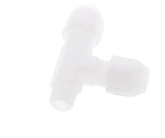 4x6mm & R1/8'' PP haakse slangkoppeling met buitendraad 10bar/145psi [2 stuks].