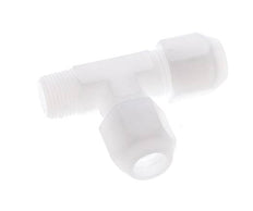 10x12mm & R3/8'' PP haakse slangkoppeling met buitendraad 10bar/145psi