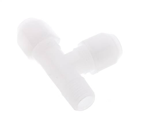 6x8mm & R1/4'' PP haakse slangkoppeling met buitendraad 10bar/145psi [2 stuks].