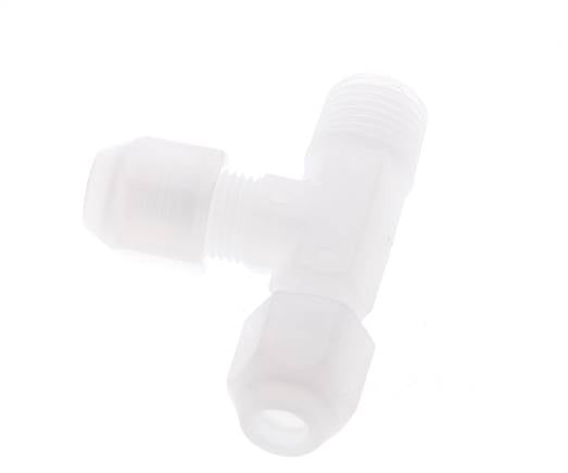 4x6mm & R1/4'' PP haakse slangkoppeling met buitendraad 10bar/145psi [2 stuks].