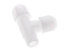 10x12mm & R3/8'' PP haakse slangkoppeling met buitendraad 10bar/145psi