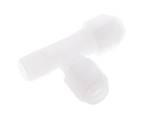 6x8mm & R1/4'' PP haakse slangkoppeling met buitendraad 10bar/145psi [2 stuks].