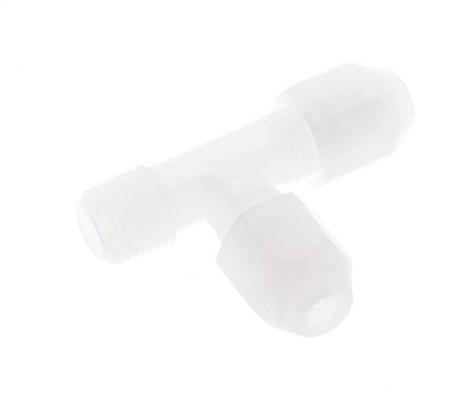 2x4mm & R1/8'' PP haakse slangkoppeling met buitendraad 10bar/145psi [2 stuks].