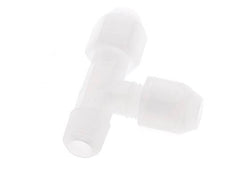 2x4mm & R1/8'' PP haakse slangkoppeling met buitendraad 10bar/145psi [2 stuks].