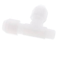 4x6mm & R1/8'' PP haakse slangkoppeling met buitendraad 10bar/145psi [2 stuks].