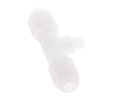 6x8 Mm&R1/8'' Pvdf T-Vorm T-Stuk Slang Aansluiting Met Buitendraad 10Bar/145Psi