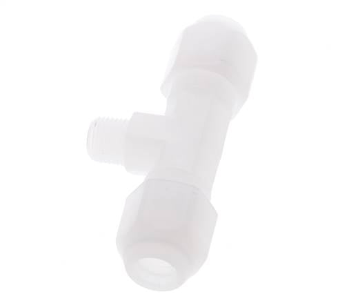 6x8 Mm&R1/8'' PP T-Vormige T-Stuk Slangfitting Met Buitendraad 10Bar/145Psi [2 Stuks]