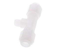 6x8 Mm&R1/8'' PP T-Vormige T-Stuk Slangfitting Met Buitendraad 10Bar/145Psi [2 Stuks]