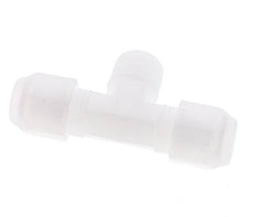 8x10 Mm&R3/8'' PP T-Vormige T-Stuk Slangfitting Met Buitendraad 10Bar/145Psi [2 Stuks]