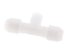 6x8 Mm&R1/4'' Pvdf T-Vorm T-Stuk Slang Aansluiting Met Buitendraad 10Bar/145Psi