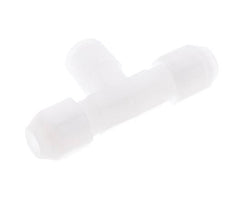 4X6 Mm&R1/4'' PP T-Vormige T-Stuk Slang Aansluiting Met Buitendraad 10Bar/145Psi [2 Stuks]