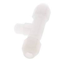 4X6 Mm&R1/8'' Pvdf T-Vorm Tee Slang Aansluiting Met Buitendraad 10Bar/145Psi