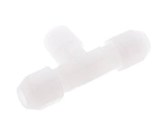 4X6 Mm&R1/4'' Pvdf T-Vorm Tee Slang Aansluiting Met Buitendraad 10Bar/145Psi