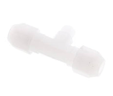 6x8 Mm&R1/8'' Pvdf T-Vorm T-Stuk Slang Aansluiting Met Buitendraad 10Bar/145Psi