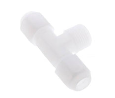 10x12 Mm&R1/2'' PP T-Vormige T-Stuk Slangfitting Met Buitendraad 10Bar/145Psi