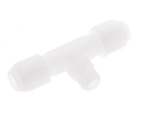 4X6 Mm&R1/8'' PP T-Vormige T-Stuk Slangfitting Met Buitendraad 10Bar/145Psi [2 Stukken]