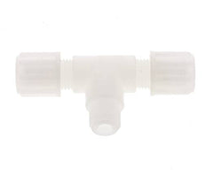 6x4mm & G1/8'' PVDF T-stuk Knelfitting Buitendraad 10bar