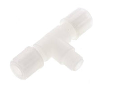 6x4mm & G1/8'' PVDF T-stuk Knelfitting Buitendraad 10bar