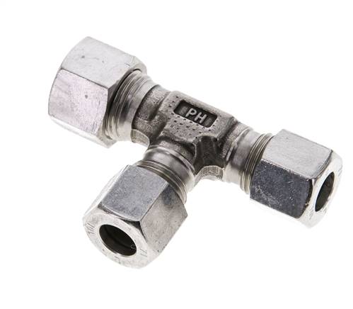10L & 12L RVS L-vorm Snijringkoppeling 315bar ISO 8434-1