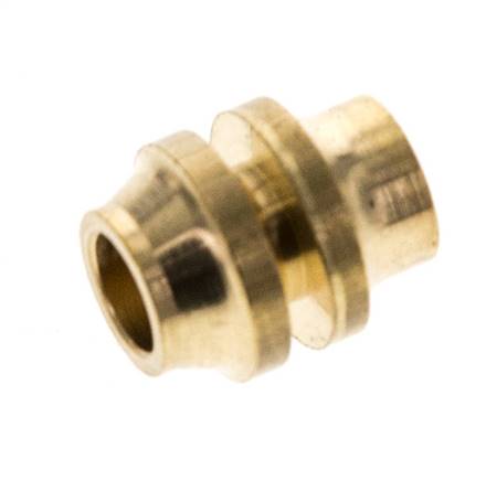 4mm Brass Rechte Knelfitting DN 6150bar DIN EN 1254-2 [2 Stuks]