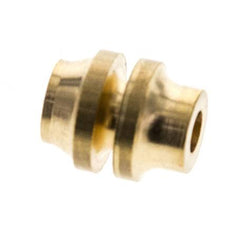 4mm Brass Rechte Knelfitting DN 6150bar DIN EN 1254-2 [2 Stuks]