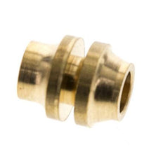 4mm Brass Rechte Knelfitting DN 6150bar DIN EN 1254-2 [2 Stuks]