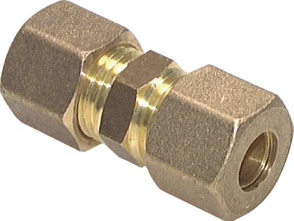 4mm Messing Rechte Knelfitting 150 Bar DIN EN 1254-2 [2 Stuks]