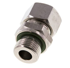 G 1/2'' Buitendraad x 15L RVS Rechte Snijring Koppeling met FKM Afdichting 315 Bar DIN 2353