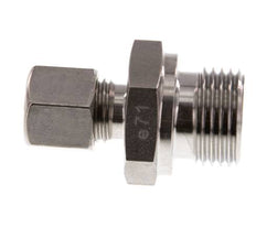 G 1/2'' Buitendraad x 8L RVS Rechte Knelfitting 315 Bar DIN 2353