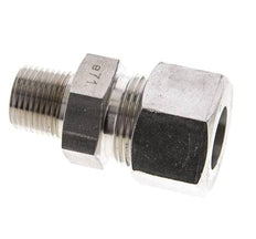 1/2'' NPT Buitendraad x 20S RVS Rechte Snijring Koppeling 400 Bar DIN 2353