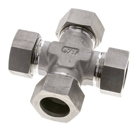 28L RVS Kruissok Snijring 160 Bar DIN 2353