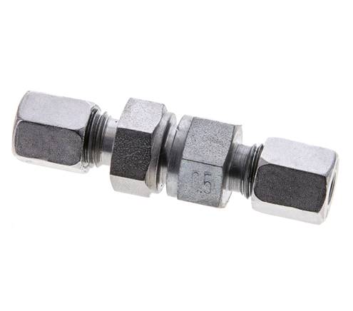 6L (M12x1.5) Elektrolytisch verzinkt Stalen Terugslagklep Snijring 0.5-250 bar ISO 8434-1
