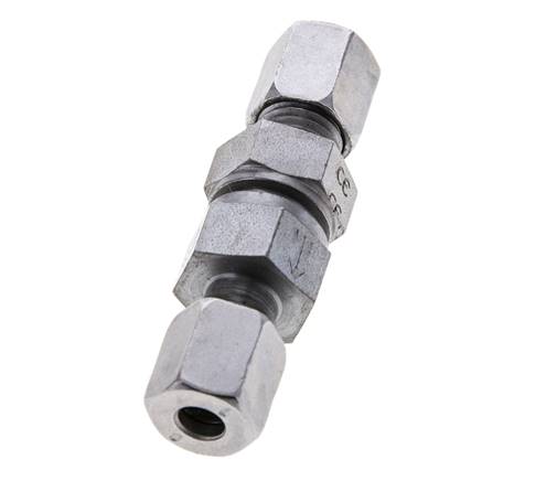 6L (M12x1.5) Elektrolytisch verzinkt Stalen Terugslagklep Snijring 0.5-250 bar ISO 8434-1