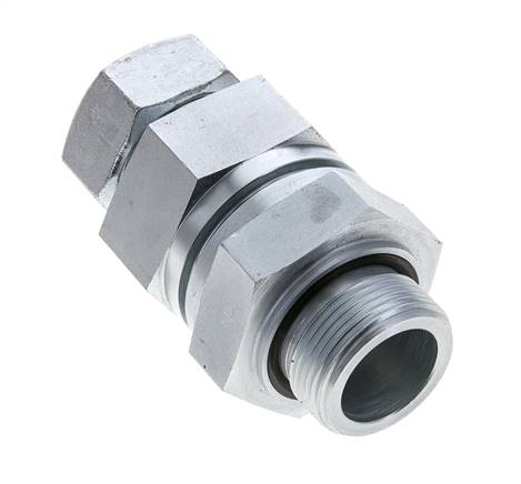 35L (M45x2) & G1-1/4'' Regeling-In Elektrolytisch verzinkt Stalen Terugslagklep Snijring Buitendraad 1-100 bar ISO 8434-1
